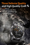 GPS Smart Watches for Men,Rugged Sport Fitness Watch for Outdoor,Workouts,Exercise with Compass,Bluetooth Calling,5ATM Waterproof,100+ Sport Modes,Compatible for Android iOS