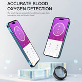Smart Ring for Men Women Activity Health Tracker Heart Rate Monitor Sleep Pedometer Calorie Counter Ladies Fitness Smart Rings