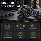 Smart Watch for Men with Heart Rate Sleep Sports Modes Bluetooth Call