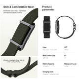Smart Bracelet for Men Women Fitness Tracker Health Wristband Heart Rate Monitor Sleep Tracker Step Counter Pedometer Waterproof Wearable Activity Tracker, Free App