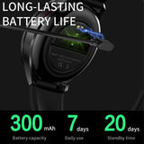 Smart Watch with Earbuds 2 in 1 Watch with Earbuds for Men Women with Heart Rate Monitor Sleep Tracker for Android iOS
