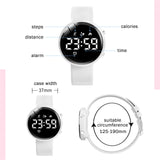 Fitness Tracker Watch with Step Counter Calorie Waterproof Pedometer Vibrating Alarm Digital Watches for Men Women Running Walking Workouts(NO APP)