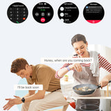 Smart Watch for Men Women Make/Answer Calls Reloj Inteligente with Heart Rate/Sleep Monitor/100+ Sport Modes/Pedometer Smartwatch for Android Phones