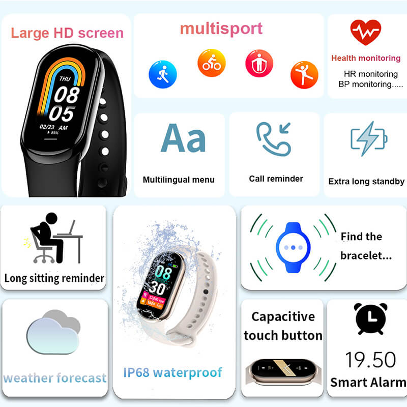 Findtime Fitness Tracker S9 multifunctional
