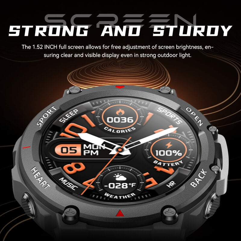 Findtime Smartwatch EX37 strong and sturdy