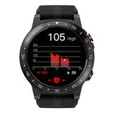 GPS Smart Watch for Mens Compass Barometer Altimeter Bluetooth Call Blood Pressure Heart Rate Monitor
