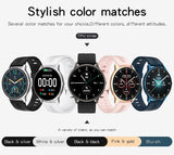 Findtime Smart Watch with 24/7 Heart Rate Blood Pressure Monitor IP68 Waterproof for Android iOS Phones