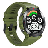 Findtime Military Smart Watch with Blood Pressure Heart Rate Blood Oxygen Monitor Bluetooth Calling Outdoor