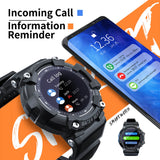 Findtime Military Smart Watch Heart Rate Blood Pressure Monitor 15+ Days Battery Life IP68 Waterproof