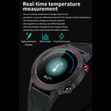 Findtime Smart Watch Monitor Blood Pressure Heart Rate SpO2 Bluetooth Calling IP68 Waterproof