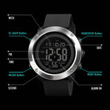 Big Digital Watch for Men with 5ATM Waterproof Luminous Stopwatch Alarm Date Week Display Findtime