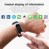 E18 Fitness Tracker Heart Rate Monitor Blood Pressure Sleep Calorie Pedometer Watch Waterproof Activity Tracker for Men Women - Findtime