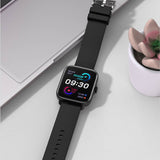 Bluetooth Call Smart Watch Real-time Heart Rate Monitor Message Reminder IP67 Waterproof