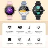 Findtime AMOLED Smart Watches for Women Monitor Blood Pressure Heart Rate SpO2