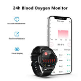 Findtime Smart Watch with Blood Pressure ECG Heart Rate Blood Oxygen Body Temperature Monitor