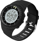Findtime Herren Digitaluhr Wasserdicht Sport Militäruhr Taktische Uhren LED Hintergrundbeleuchtung Alarm Stoppuhr