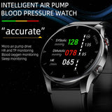 Findtime Accurate Blood Pressure Monitor Smart Watch with Air Pump Body Temperature Heart Rate SpO2