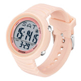 Digital Watches for Women with Large Face Sport Outdoor Wrist Watch Waterproof Stopwatch Alarm Calendar Dual Time Display Multifunction Findtime