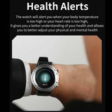 Findtime Smart Watch Monitor Blood Pressure Heart Rate SpO2 Bluetooth Calling IP68 Waterproof