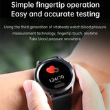 Findtime Smart Watch with Blood Pressure Heart Rate SpO2 Monitor Body Temperature