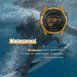 Findtime Men's Digital Watch Waterproof Pedometer Watches Sport Watch Military Watch with Stopwatch