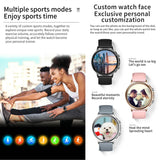 Findtime Smart Watch Bluetooth Call Blood Pressure Heart Rate Monitor