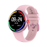 AMOLED Smart Watch Blood Pressure Heart Rate Blood Oxygen Monitor Female Cycle Reminder - Findtime