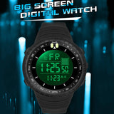 Findtime Mens Digital Watch Waterproof Sports Military Watch Tactical Watches LED Backlight Alarm Stopwatch