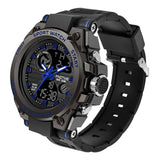 Men's Digital Watch Waterproof Tactical Watch with Alarm LED Outdoor Sports Stopwatch Army Military Watch - Findtime
