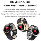 Findtime Smart Watch for Men Women with Blood Pressure Monitor Heart Rate Monitor for Android iOS Phones - Findtime