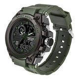 Men's Digital Watch Waterproof Tactical Watch with Alarm LED Outdoor Sports Stopwatch Army Military Watch - Findtime