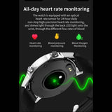 Findtime Smart Watch Monitor Blood Pressure Heart Rate SpO2 Bluetooth Calling IP68 Waterproof