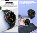 Findtime Smart Watch Blood Pressure Heart Rate Monitoring Pedometer 5ATM Waterproof