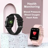 Findtime Blood Pressure Smart Watch Monitor Heart Rate Blood Oxygen with Bluetooth Calling