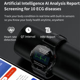 Findtime ECG Smart Watch Monitor Body Temperature Blood Pressure Heart rate Blood Oxygen Respiratory Rate