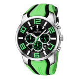 Men's Chronograph Watch with Luminous Unique Design Sport Watches Waterpoof Quartz Stopwatch