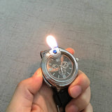 Cigarette Lighters Cool Unique Cigar Lighter Watch for Men Novelty Refillable Butane