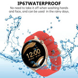 Findtime Smart Watch for Blood Pressure Monitor Heart Rate Blood Oxygen with Bluetooth Calling