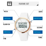 Findtime Outdoor Sport Watches for Women Alarm Clock Waterproof LED Digital Watch