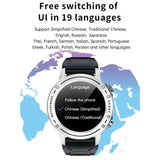 Findtime Smart Watch Monitor Blood Pressure Heart Rate SpO2 Bluetooth Calling IP68 Waterproof