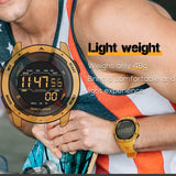 Findtime Men's Digital Watch Waterproof Pedometer Watches Sport Watch Military Watch with Stopwatch