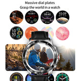 Findtime Smart Watch Monitor Blood Pressure Heart Rate Blood Oxygen Body Temperature Bluetooth Calling