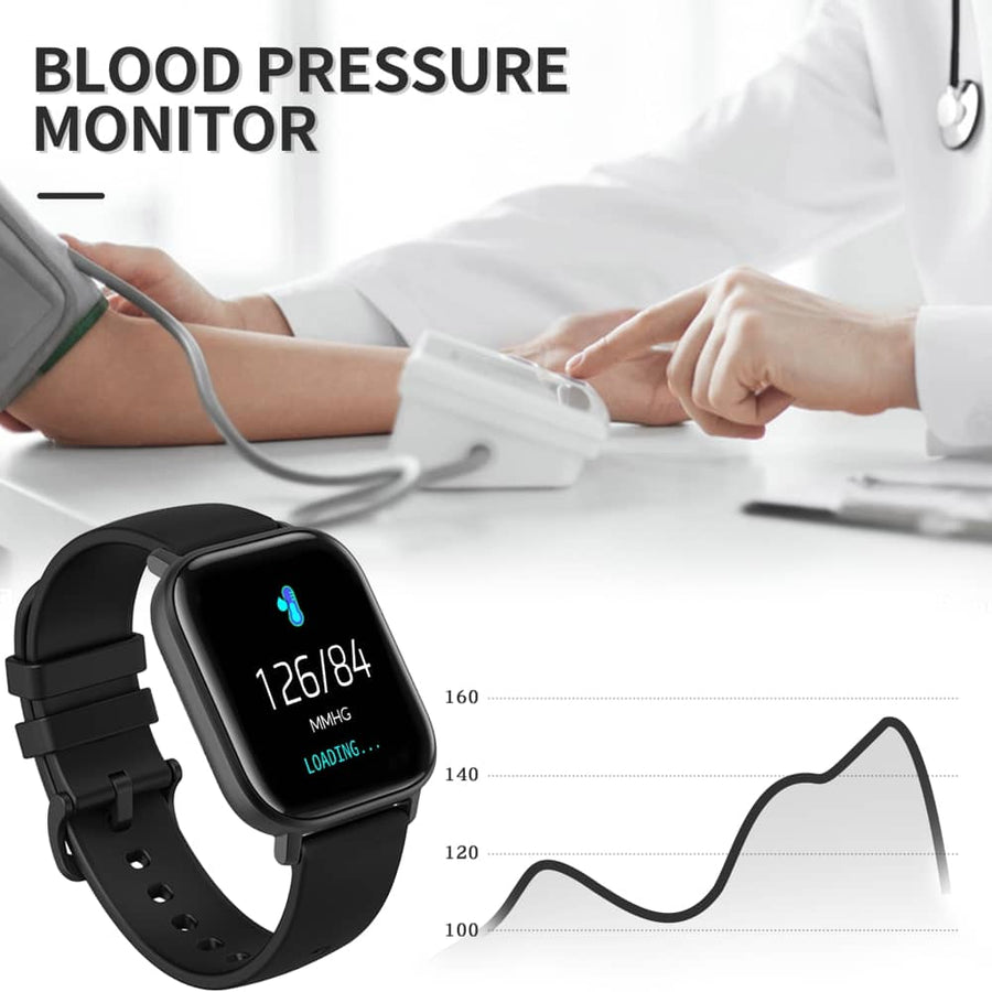 Findtime Smart Watch Blood Pressure Monitor Fitness Tracker