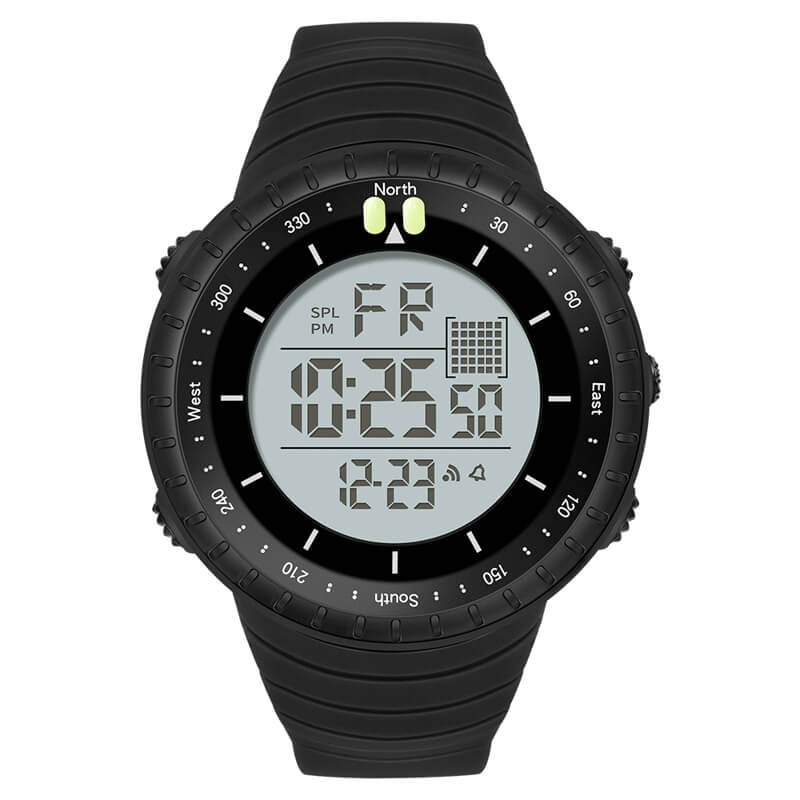 Relojes militares para hombre, reloj digital analógico, cronómetro, grande,  doble hora, 12/24 horas, regalos para adolescentes, reloj digital cuadrado