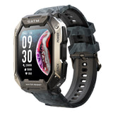 Smartwatch Herren Militär Uhr 1,72 Zoll Fitnessuhr 5ATM IP69K Wasserdicht 24 Sportmodi Outdoor Sportuhr Tactical Watch mit Blutdruckmessung Gesundheitsuhr Pulsuhr Fitness Tracker für IOS und Android
  