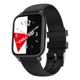 findtime Smartwatch Fitnessuhr Herren Damen mit Telefonfunktion Sportuhr Blutdruckmessung Gesundheitsuhr Laufuhr Junge Fitness Tracker Schrittzähler Pulsuhr Aktivitätstracker Fitnesstracker Schwarz