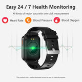 Findtime Smart Watch Monitor Blood Pressure Blood Oxygen Heart Rate Bluetooth Calling
