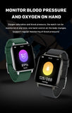 P32-Smart watch Bluetooth call for iOS Android 24-hour real-time heart rate monitoring IP68 Class Waterproof - Findtime