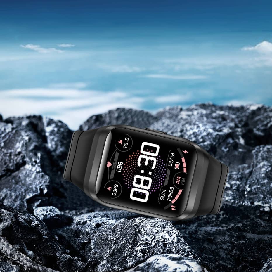 GPS Smart Watch Military Quality 25+ Battery Life 24/7 Real-time Heart Rate Blood Oxygen Monitor IP68 Waterproof - Findtime