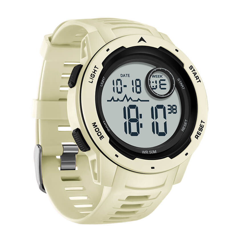 Findtime Digital Watches for Men│Skull Dial Waterproof Military Watch